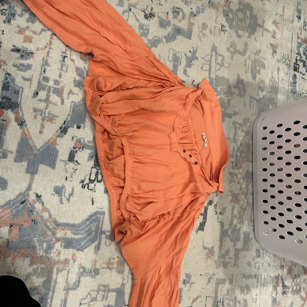 We The Free Orange Women's Top